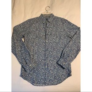 American Eagle Floral Dress Shirt